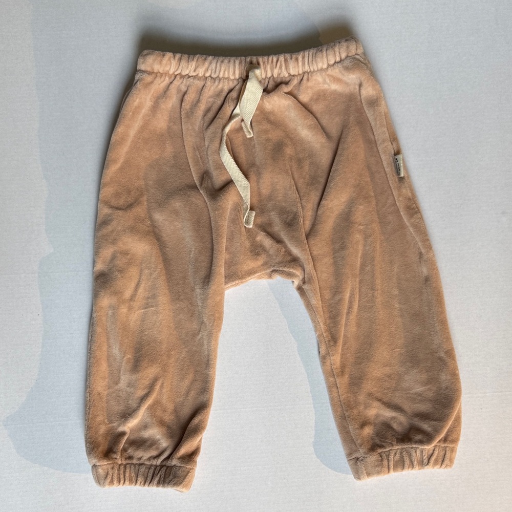 Poudre Organic Velvet Tan Kids Bottoms